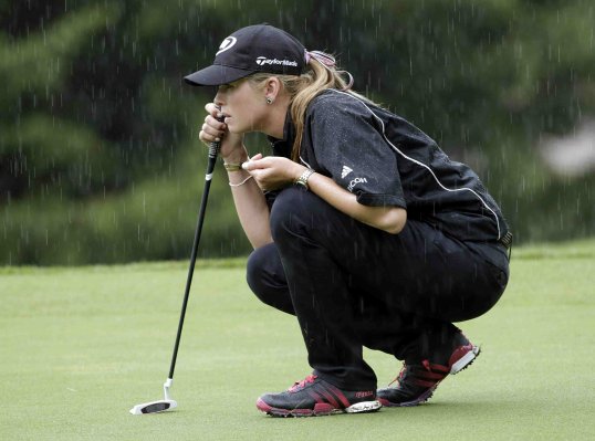Paula Creamer is looking forward to the rain and wind that the Women's