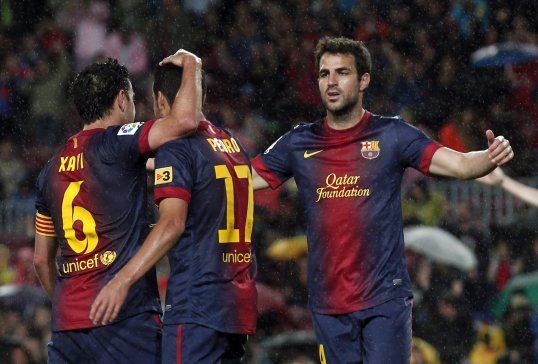 Barcelona eased to a comfortable win over Real Valladolid this evening.