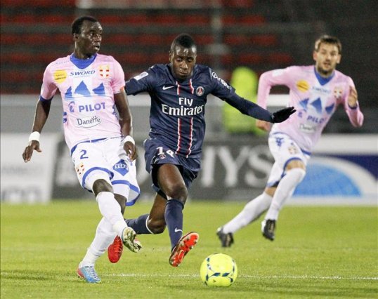 Paris St-Germain took the spoils at the Parc des Sports but were made to work for the win.