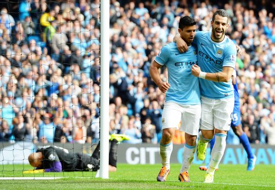 Manchester City ended Everton’s unbeaten start to the Premier League season in fine fashion at the Etihad Stadium on Saturday.