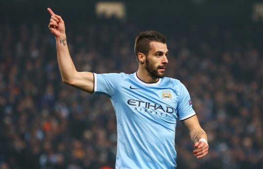 Alvaro Negredo hit a stunning hat-trick as Manchester City defeated CSKA Moscow in Champions League Group D on Tuesday evening.