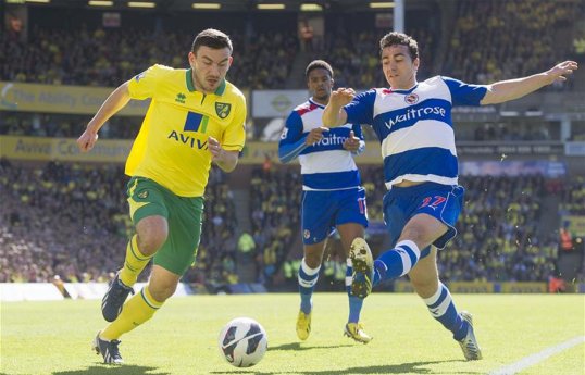 After a disappointing first half where nothing much happened, the second half was a much more livelier affair with Norwich finding the net twice within the space of a minute.