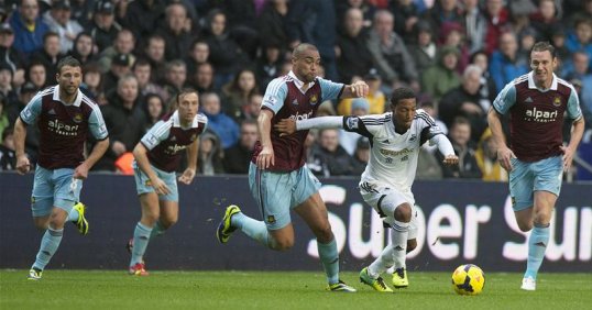 West Ham United secured an important away point as they held Swansea City to a scoreless draw in the Premier League.