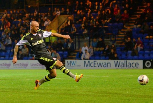 Stoke City progressed to the next round of the Capital One Cup with an easy victory over Tranmere Rovers.