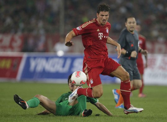 Bayern Munich striker Mario Gómez is close to making his return to competitive games, according to the team coach Jupp Heynckes.