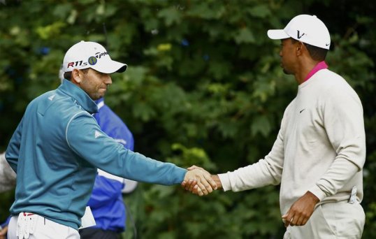 Sergio Garcia says he is ready to call a truce with Tiger Woods following a series of controversial career incidents.