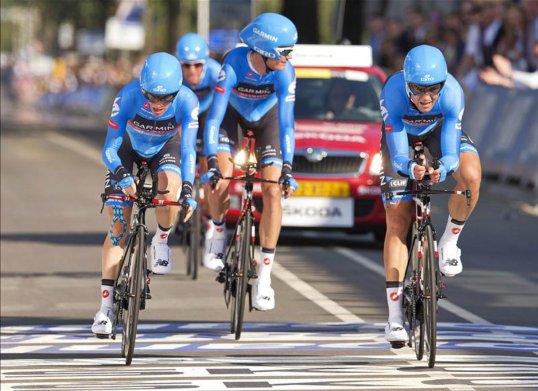 The Garmin-Sharp team had nearly all their bikes stolen after their truck was broken into overnight at the Tour Méditerranéen.