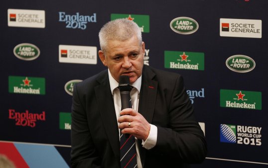 Wales head coach Warren Gatland has revealed he is excited about a tough World Cup qualifying draw.