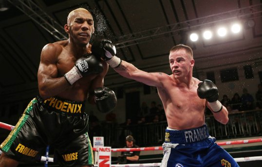 Frankie Gavin has been crowned British welterweight champion after a grueling bout received a unanimous decision over Junior Witter.