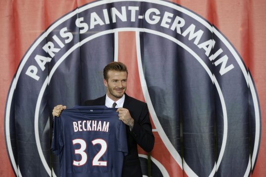 Controversy is growing in France over David Beckham’s decision to donate his Paris Saint-Germain salary to charity.