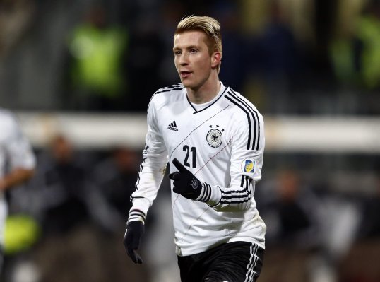 Germany forward Marco Reus has been ruled out of Germany’s World Cup qualifier against the Faroe Islands.