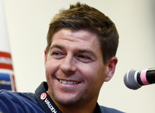 Liverpool captain Steven Gerrard is “really pleased” about plans to redevelop the club’s home Anfield.
