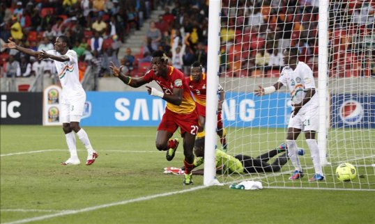 Ghana have progressed into the knockout stages of the Africa Cup of Nations with a 3-0 win over Niger who bow out of the competition in South Africa.