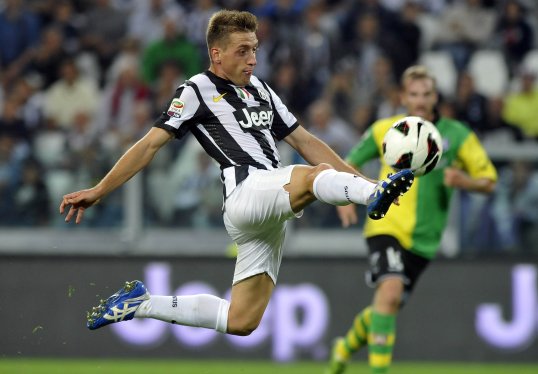 Emanuele Giaccherini believes Juventus play the best football in Italy.