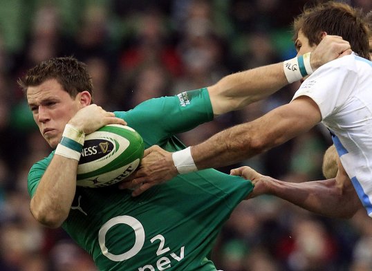 Ireland’s new wonder-winger Craig Gilroy has admitted suffering from nerves ahead of his Test debut.