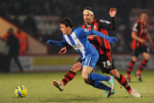 Manchester United striker Angelo Henriquez has been left in loan limbo by Roberto Martinez’s decision to leave Wigan Athletic.