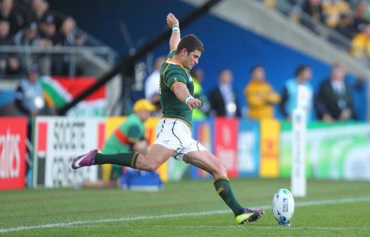 South Africa have dropped fly-half Morné