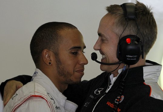 McLaren driver Lewis Hamilton has promised his team of 14 years that he will give every single lap of the Brazilian Grand Prix his all, for them.