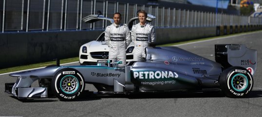 Mercedes driver Lewis Hamilton took to the wheel of the team’s new W04 car for the first time at Jerez on Monday and described it as “not too bad”.