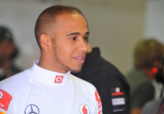 Mercedes’ Lewis Hamilton insists he is unfazed by the pressure of replacing seven-time world champion Michael Schumacher at the Brackley-based team.