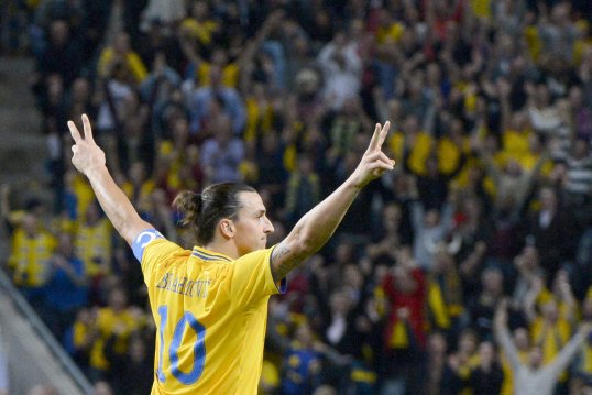 Sweden boss Erik Hamrén lavished praise on Zlatan Ibrahimović after his stunning four-goal haul tonight.