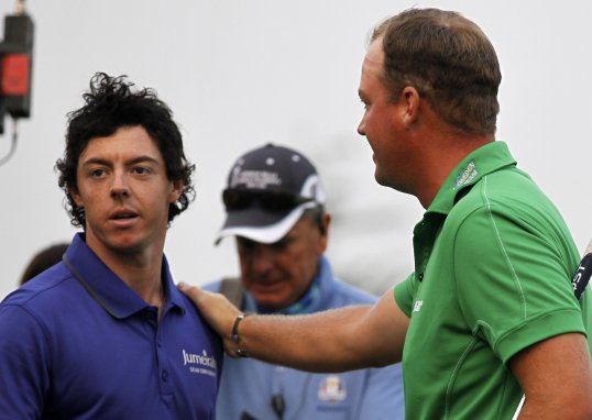 Peter Hanson has been named as the European Tour golfer of the month.