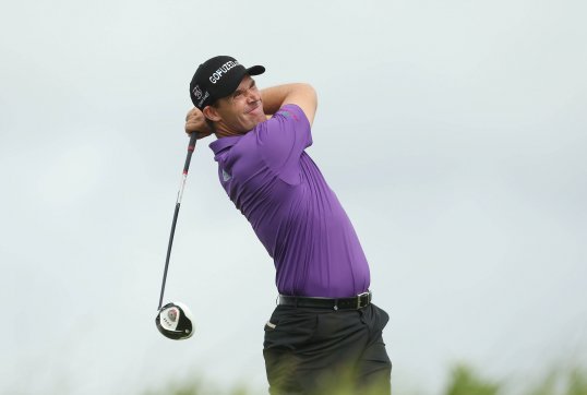 Padraig Harrington has won the PGA Grand Slam of Golf by a single stroke.