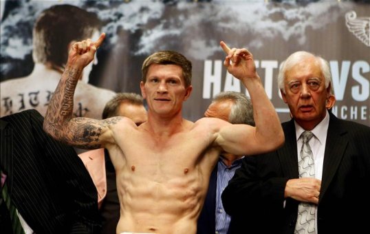 Ricky Hatton is more worried about keeping his emotions in check than his return fight tonight.
