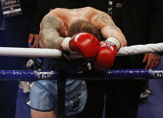 Ricky Hatton summed up his failed comeback and admitted: “Heartbreak is not the word.”
