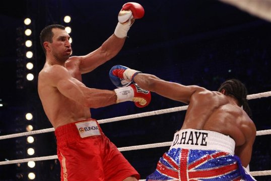 Boxer David Haye said he has not given up hope of fighting Vladimir Klitschko again.