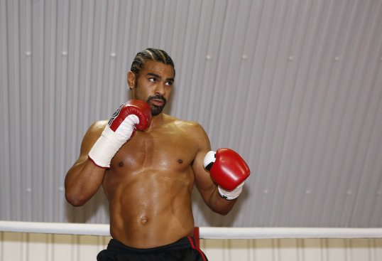 David Haye has postponed next week’s fight with Tyson Fury after suffering a deep cut in sparring at his training camp.