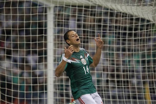 Mexico’s chances of making the World Cup finals are still alive but it could have been so much worse for Manchester United’s Javier Hernandez who missed an absolute sitter against Costa Rica on Tuesday.