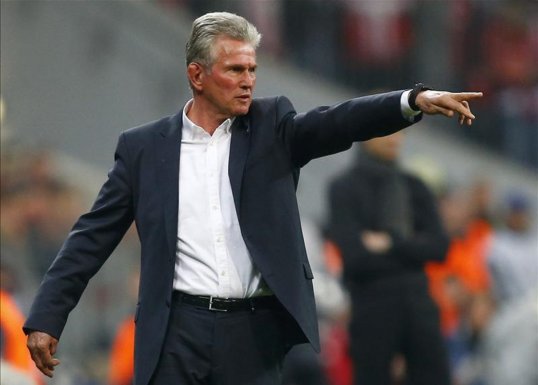 Bayern Munich coach Jupp Heynckes has said he is happy with his side after they defeated Barcelona 4-0 in the Champions League semi-final.