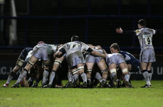 The Rugby Football Union has launched a review of last weekend's Championship fixture between Leeds Carnegie and Plymouth Albion after the match resorted to uncontested scrums.