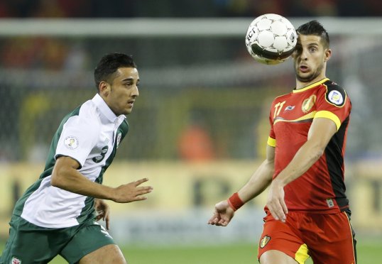 Belgium and Wales played out a goalless first half in their World Cup qualifier on Tuesday evening.