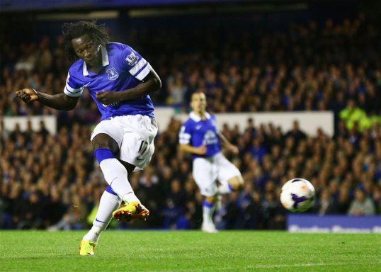 Everton have shocked Newcastle United in the first half, leading them 3-0 at half-time in the Premier League match at Goodison Park.