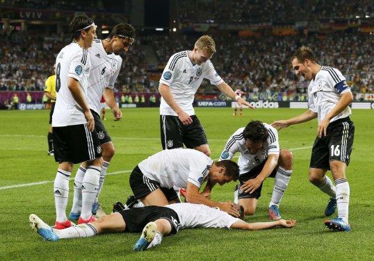 Germany ran riot in the first-half against Ecuador and took a commanding lead into half-time in Florida.