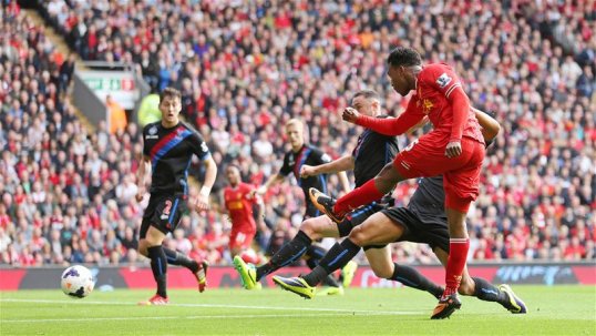 Liverpool look set to get back to winning ways at Anfield as they head into half-time with a comfortable lead over Crystal Palace.
