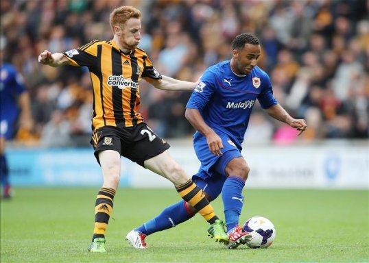 Hull city midfielder Stephen Quinn is the only change from the Tigers win over West Ham last weekend.