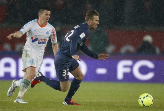 Paris Saint-Germain’s new signing David Beckham has described team-mate Zlatan Ibrahimović’s ego as a “super type.”