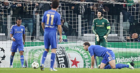 Chelsea are staring at an early exit from the Champions League after losing 3-0 away to Juventus.