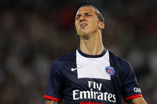 Jean-Pierre Papin believes Zlatan Ibrahimovic has lost his position as Paris Saint-Germain’s main man after the signing of Edinson Cavani.