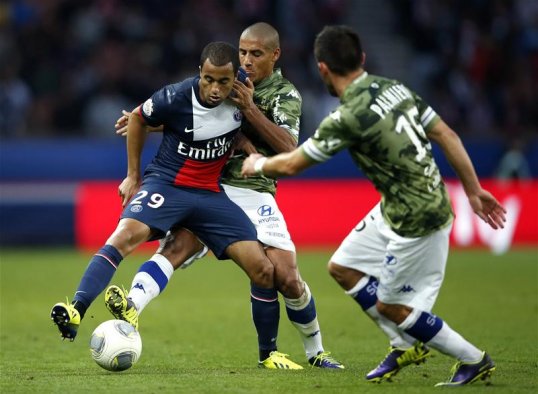 Inter Milan are the latest club to be linked with a move for Paris Saint-Germain's Brazilian youngster Lucas Moura.