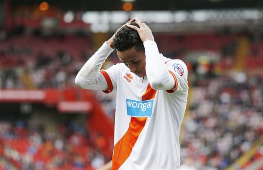 Blackpool winger Tom Ince is keen on a return to Liverpool, where he began his career.