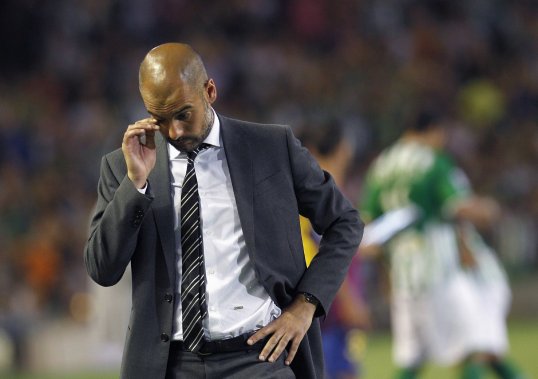 Manchester City have moved quickly to stamp out speculation that the appointments of Barcelona director of football Txiki Begiristain and chief executive Ferran Soriano will lead to Pep Guardiola's arrival in the Premier League.