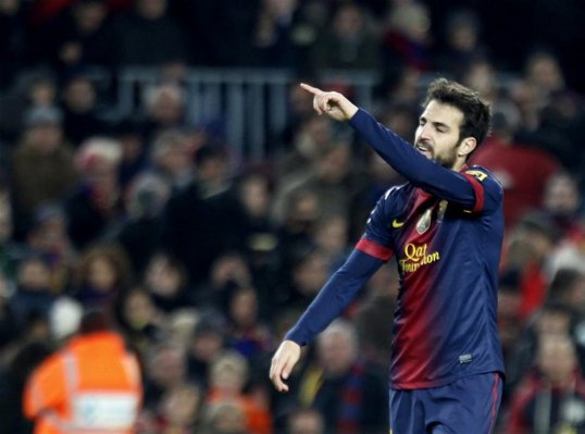 Barcelona midfielder Cesc Fàbregas has said next Thursday's second leg game against Málaga is like the