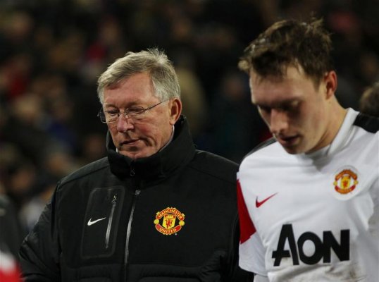 Manchester United boss Sir Alex Ferguson has ruled Phil Jones out of Saturday's clash with Queens park Rangers and said the defender has only an