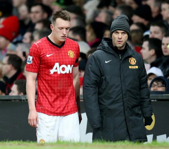 Manchester United’s Phil Jones and Jonny Evans have travelled to Madrid after coming through a Tuesday morning training session unscathed.