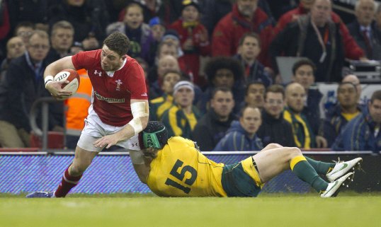 Wales may have started slowly but grew in confidence to gain the advantage but things were fairly evenly balanced.