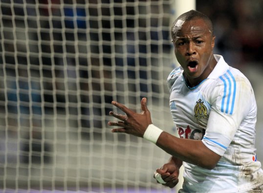 André Ayew is happy at Marseille, despite reported interest from Arsenal.